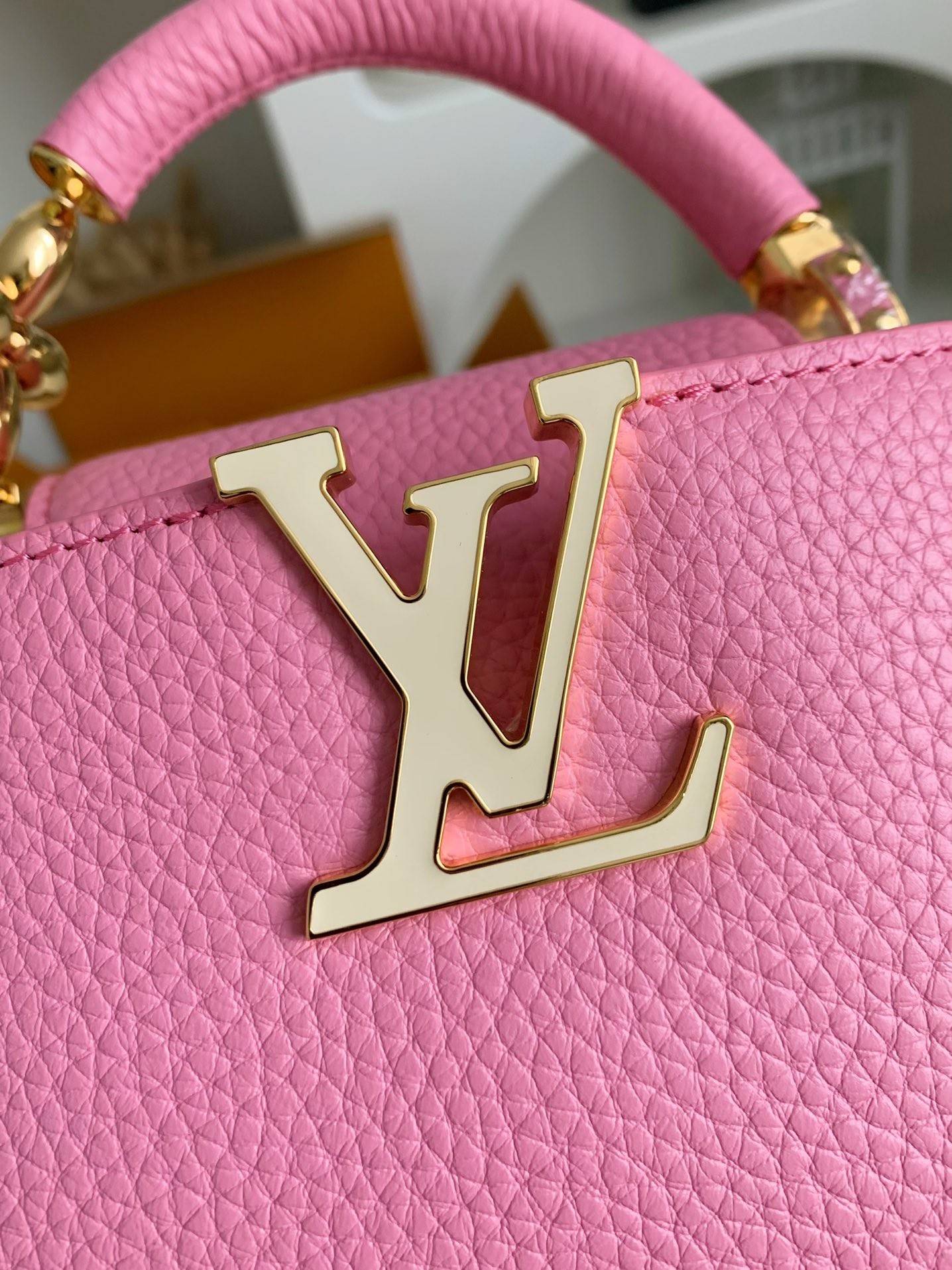 L*V Capucines BB Handbags Size:21*14*8cm
