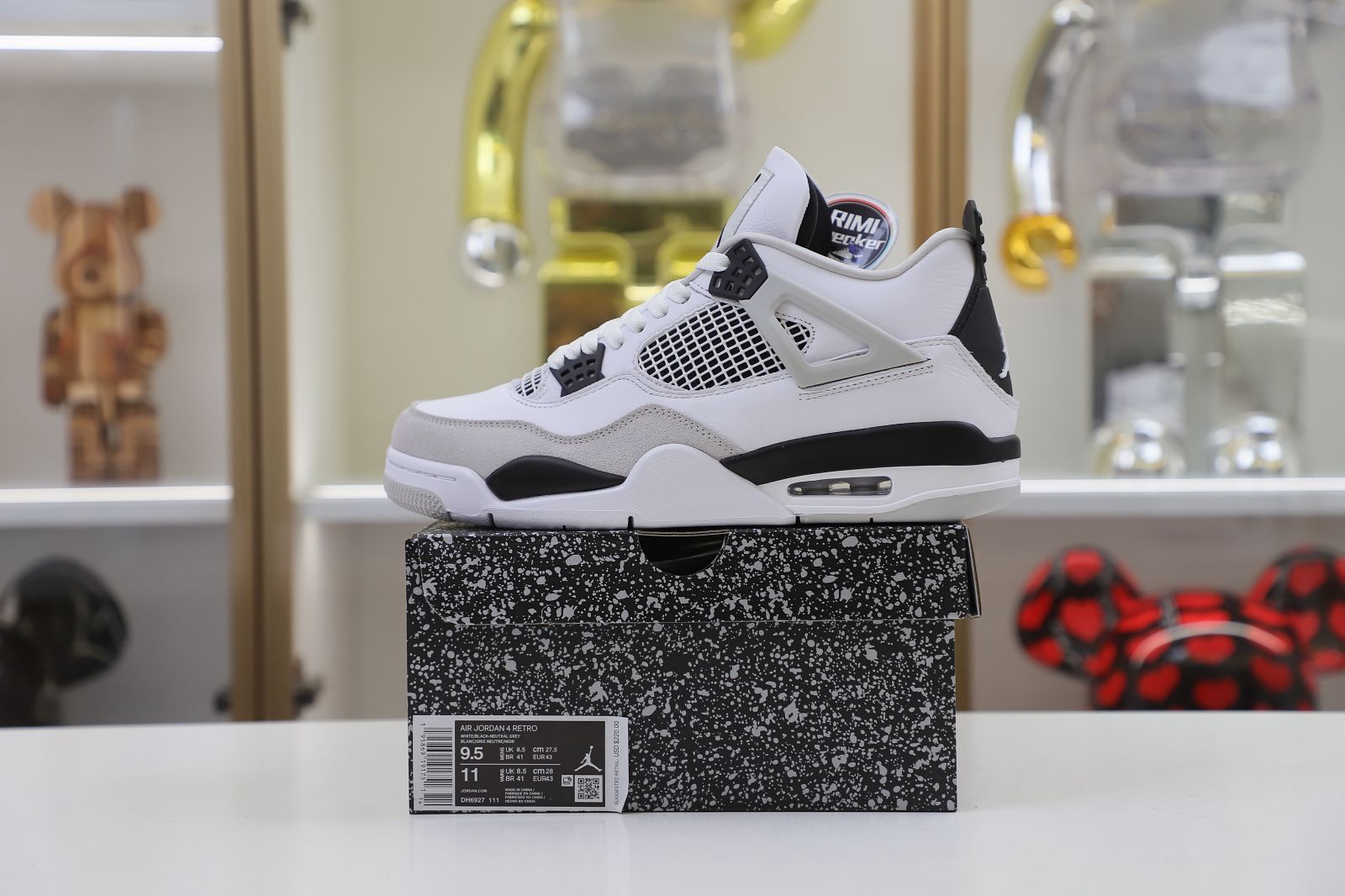 AIR JORDAN 4 MILITARY BLACK DH6927-111