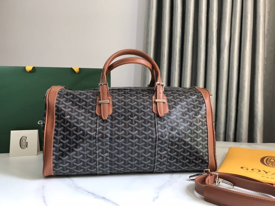 Goyard travel bag fitness bag, top quality! Size: 48 * 23 * 24cm