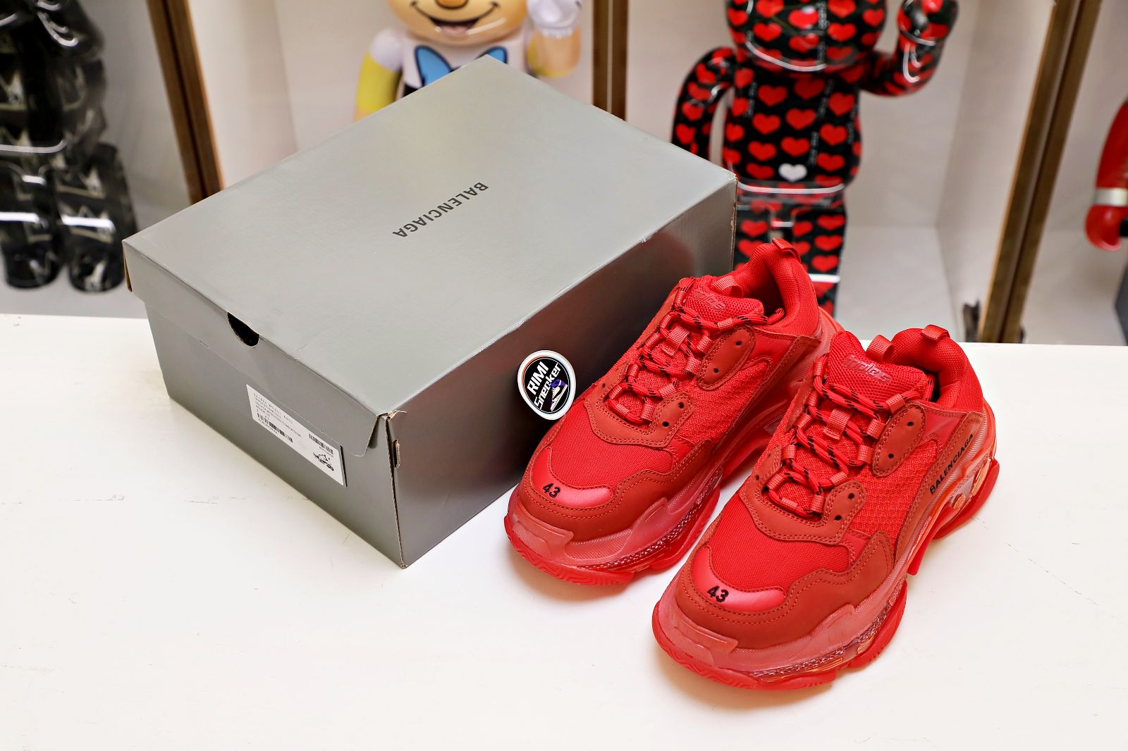 Balenciaga TRIPLE S RED