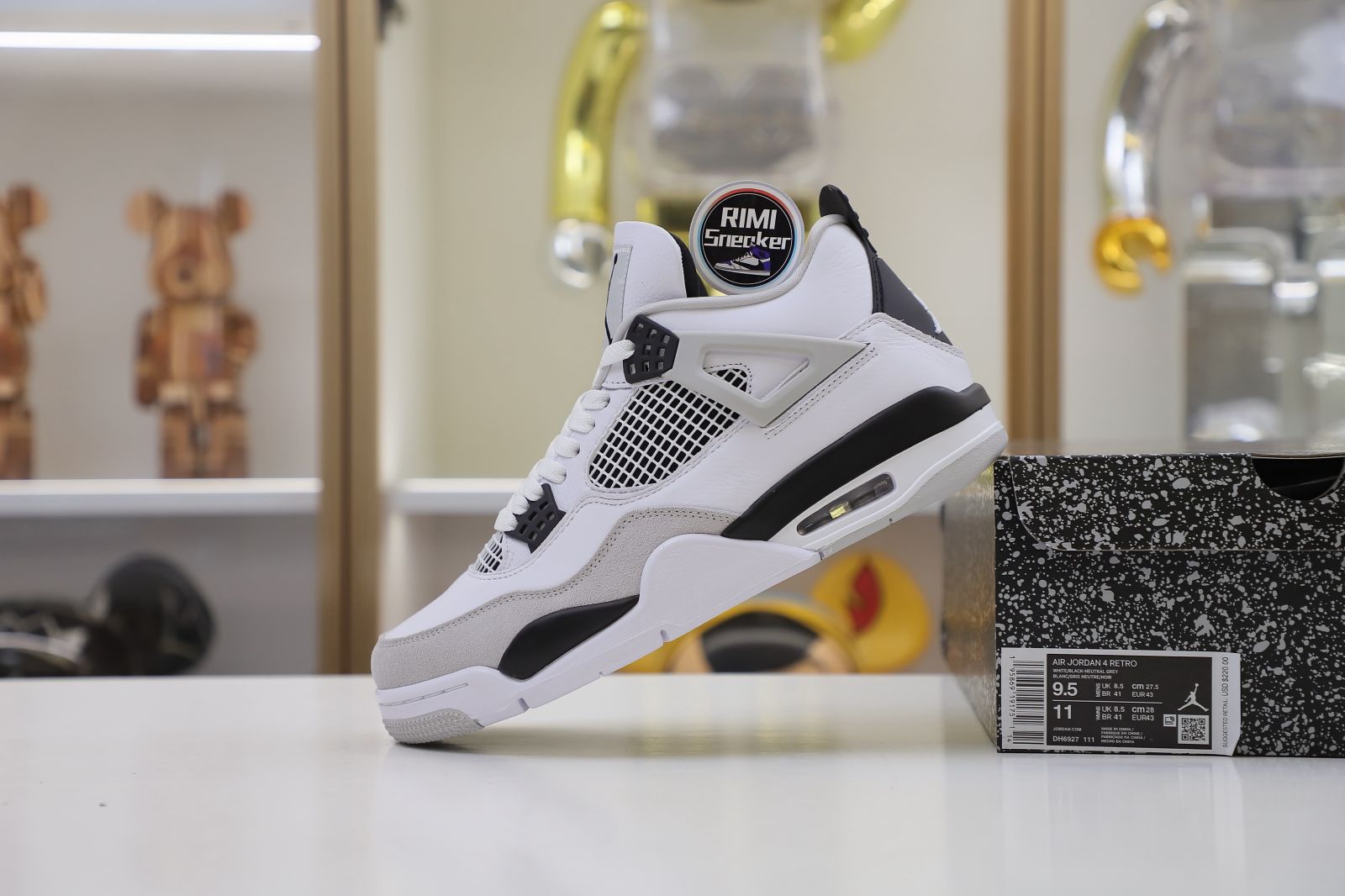 AIR JORDAN 4 MILITARY BLACK DH6927-111