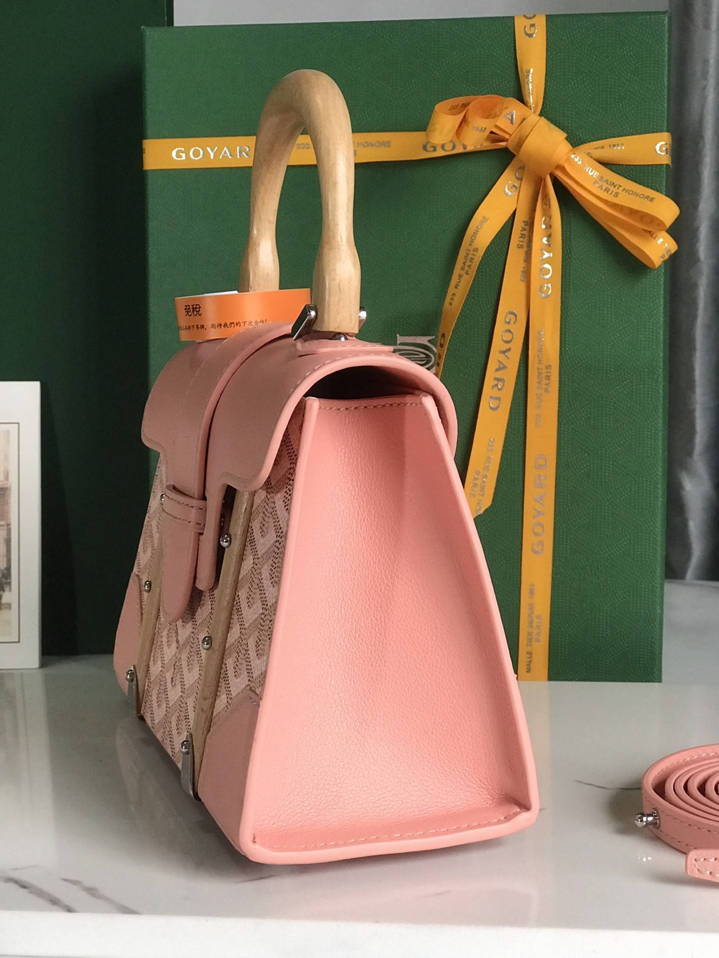 ?Goyard Sa?gon mini bag, top quality! Size: 21*14*8.5cm
