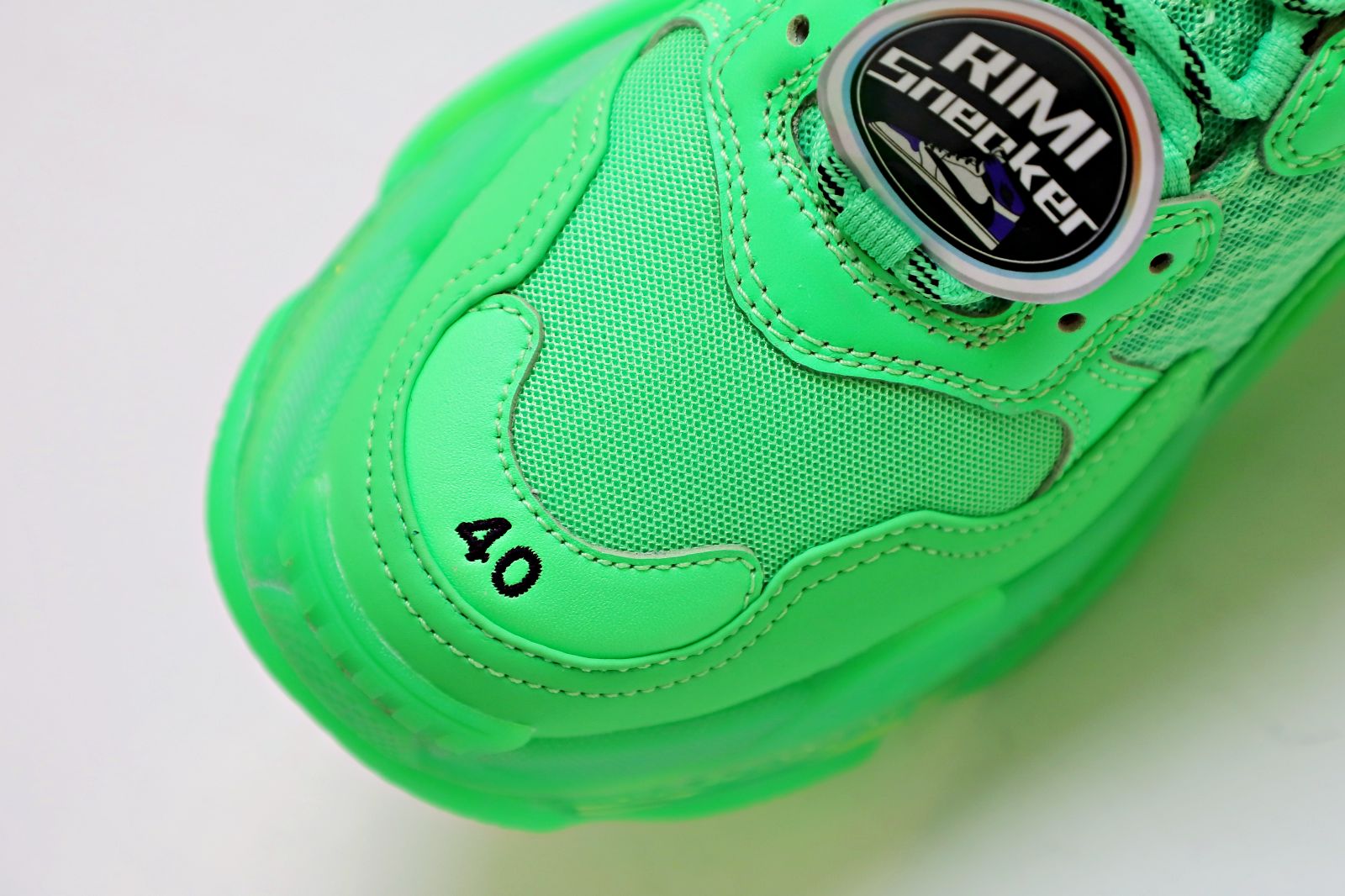 Balenciaga TRIPLE S green