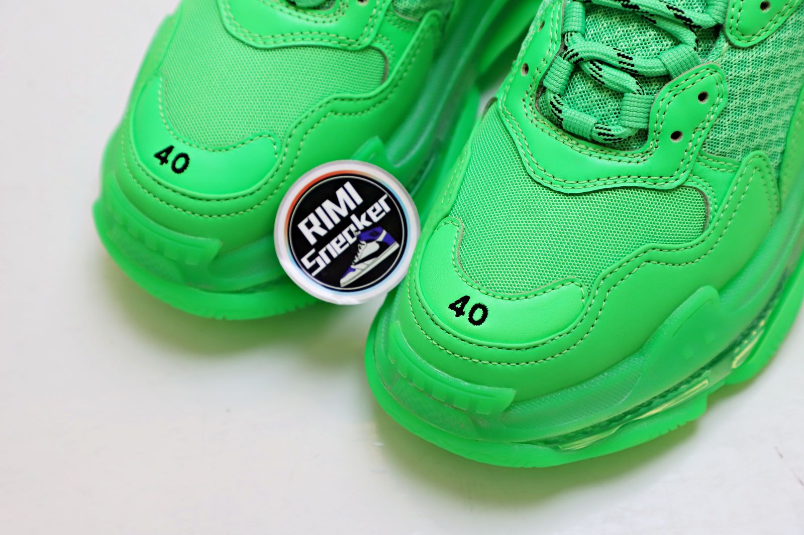 Balenciaga TRIPLE S green
