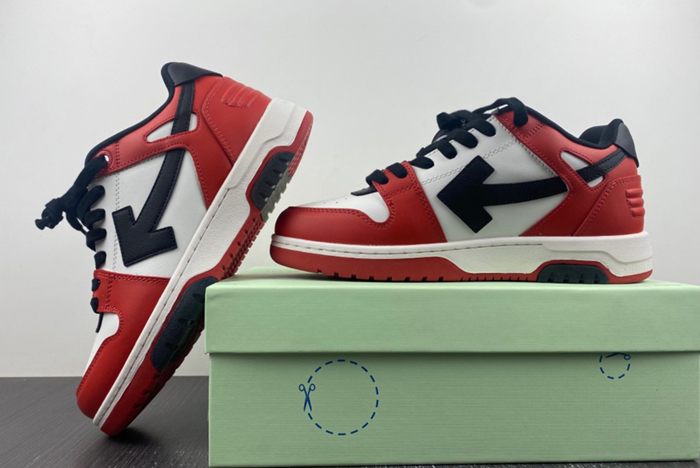 OFF-WHITE Out Of Office white black red