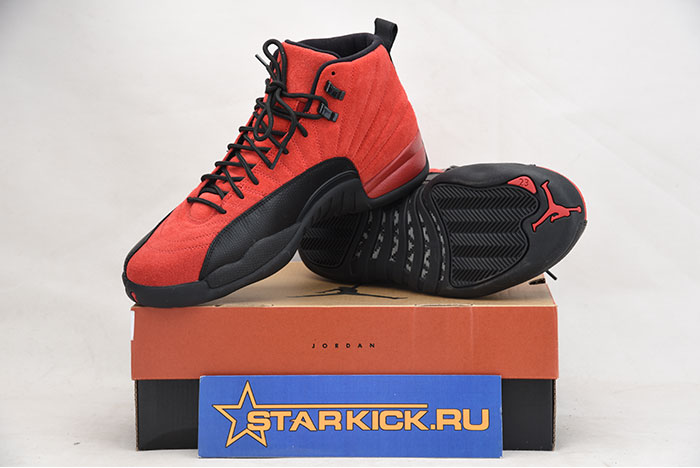 Air Jordan 12 AJ12 Retro Varsity Red/ Black “reverse flu game CT8013 602