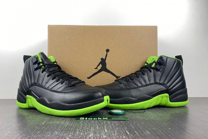 Air Jordan 12 BLACK/GREEN