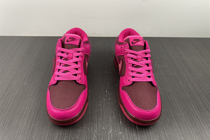 Nike Spruces Up Its Dunk Low "Team Red/Pink DQ9324-600