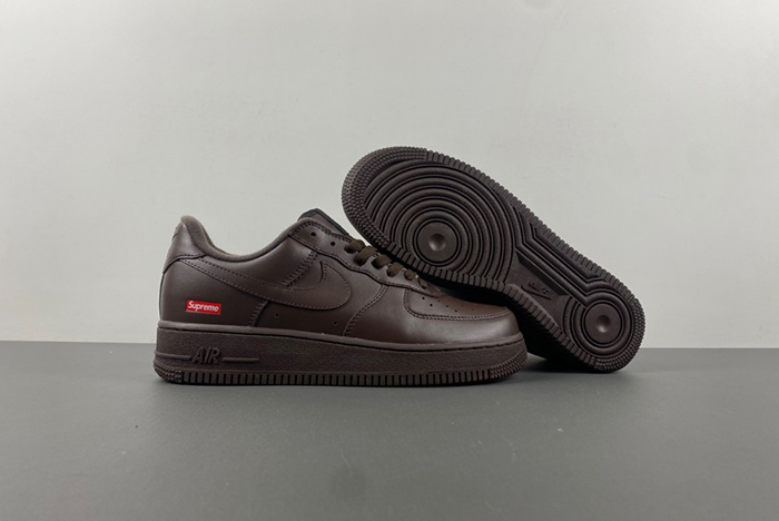 Supreme x Nike Air Force 1 Low “Baroque Brown” CU9225-200