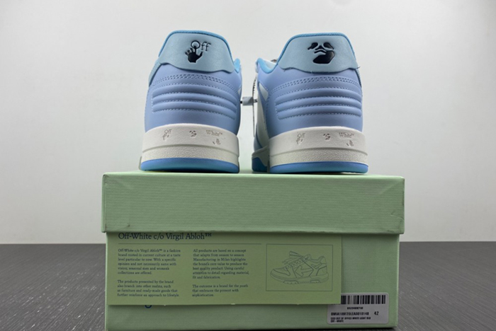OFF-WHITE Out Of Office jade white