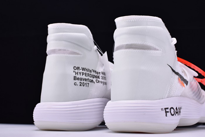 OFF-WHITE x Nike Hyperdunk 2017 FK THE TEN 10 Virgil Abloh MENS AJ4578-100