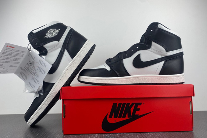 Air Jordan 1 High ’85 “Black White” BQ4422-001