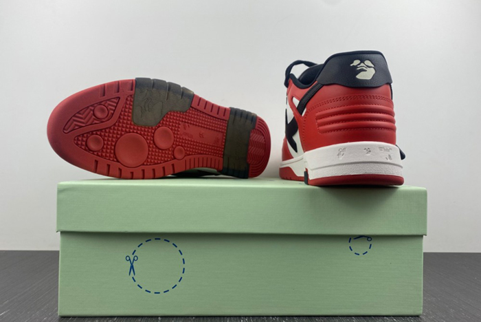 OFF-WHITE Out Of Office white black red