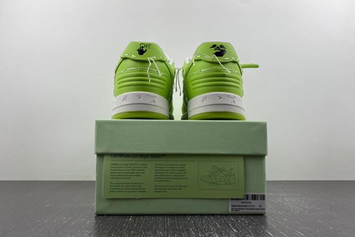 OFF-WHITE Out Of Office green white