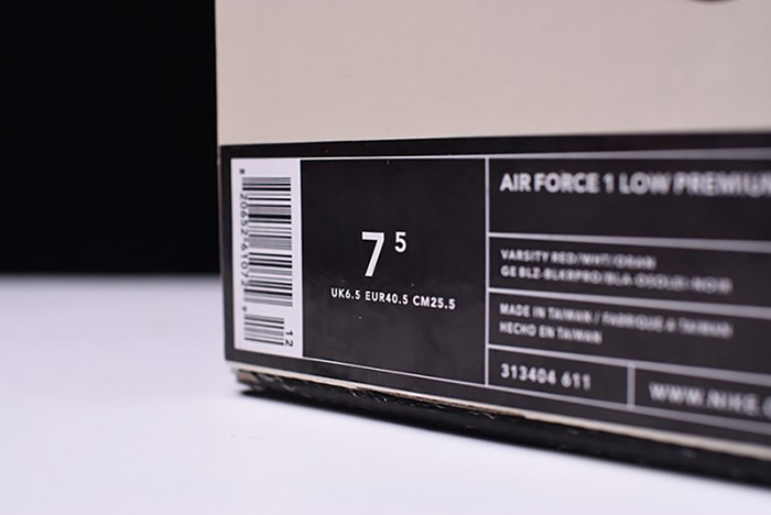 Nike Air Force 1 Low Premium AF1 "Year of the Dog" 313404-611