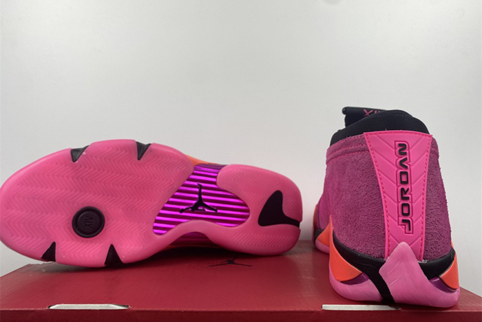 Air Jordan 14 Low WMNS “Shocking Pin DH4121-600