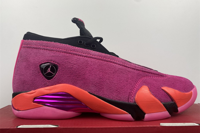 Air Jordan 14 Low WMNS “Shocking Pin DH4121-600