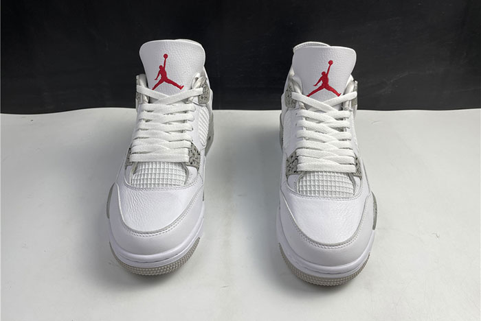 Air Jordan 4 AJ4 Retro Oreo White Tech Grey CT8527 100