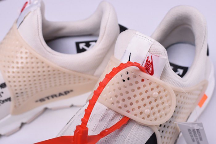 NIKE THE 10: OFF-WHITE X NIKE LA NIKE SOCK DART AA8696-101