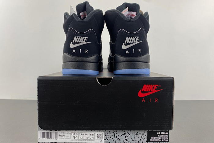 Air Jordan 5 “Black Metallic Reimagined” HF3975-001