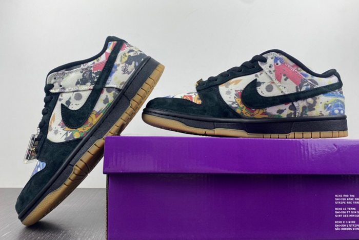 Dunk SB Supreme × Nike Dunk Low “Rammellzee” FD8778-001