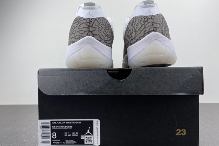 Air Jordan 11 Low WMNS “Yellow Snakeskin” AV2187-140`