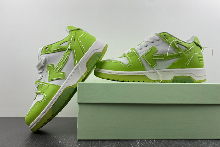 OFF-WHITE Out Of Office green white