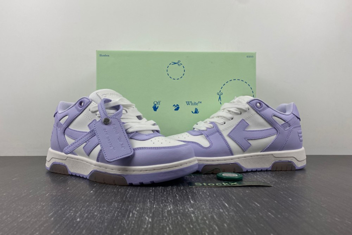 OFF-WHITE white purple