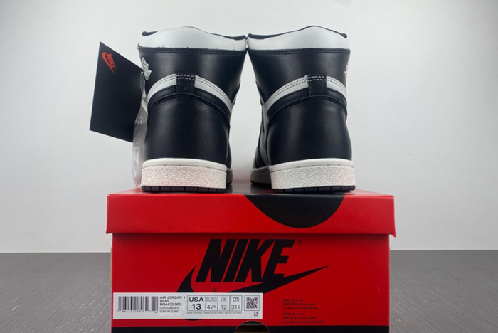 Air Jordan 1 High ’85 “Black White” BQ4422-001