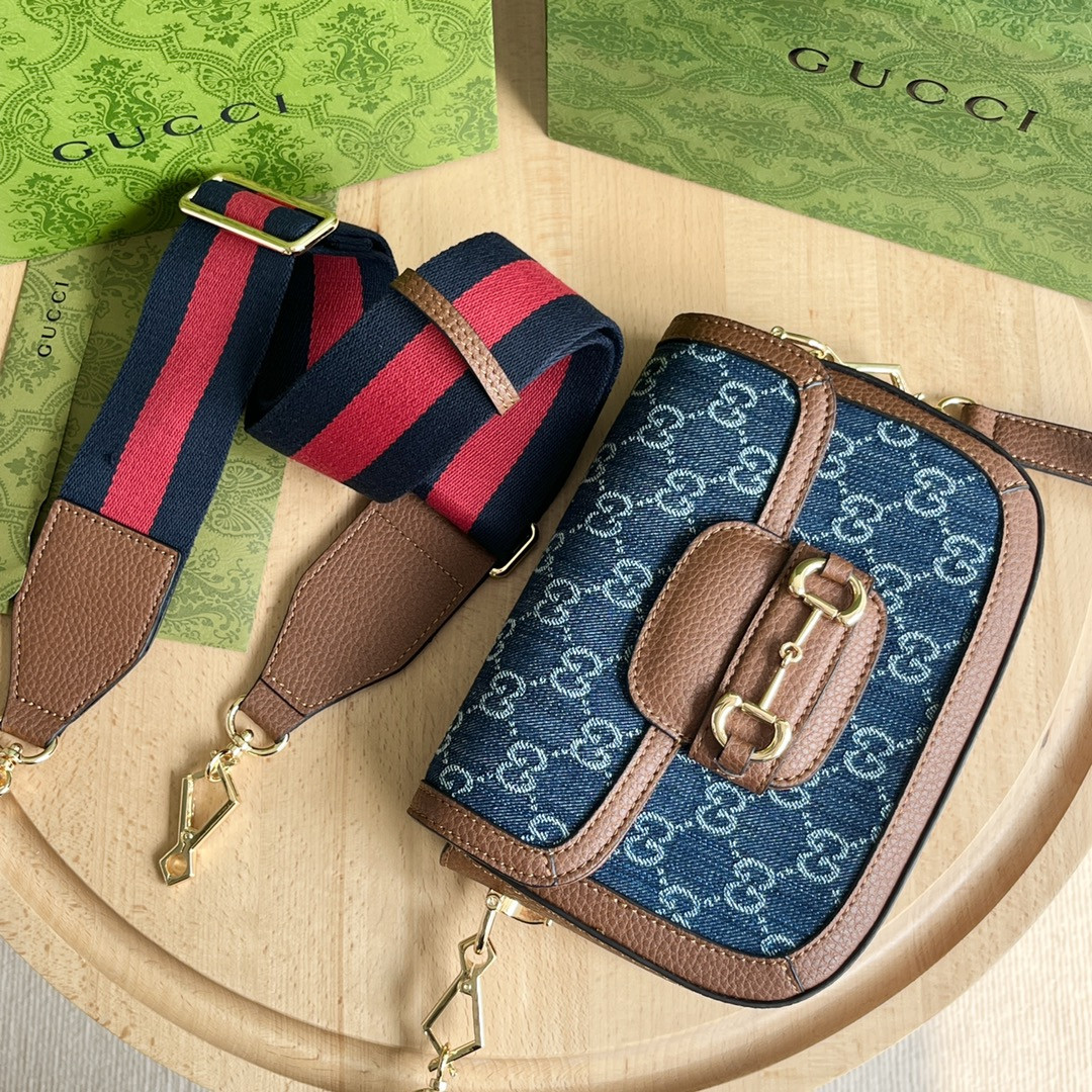 G*u*i horsebit 1955 bag