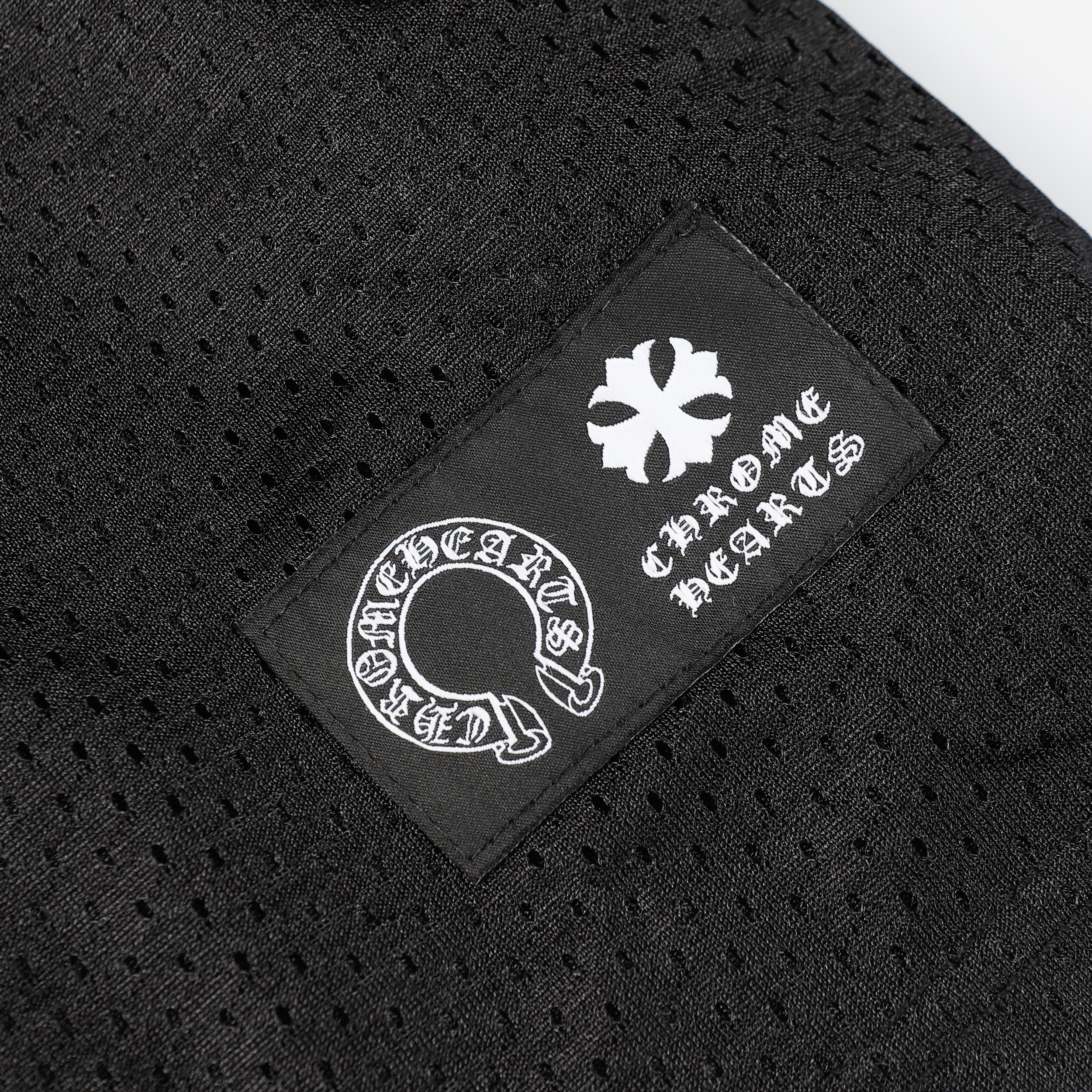 Chrome Hearts Ice Hockey Collection Silver-Plated Floral Sleeve Long Sleeve T-Shirt - Unisex Black